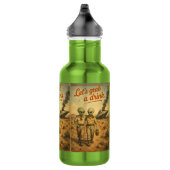 UFO Roswell 40-50s Waterfles (Rechts)