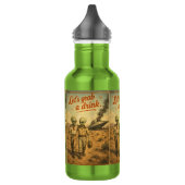 UFO Roswell 40-50s Waterfles (Links)