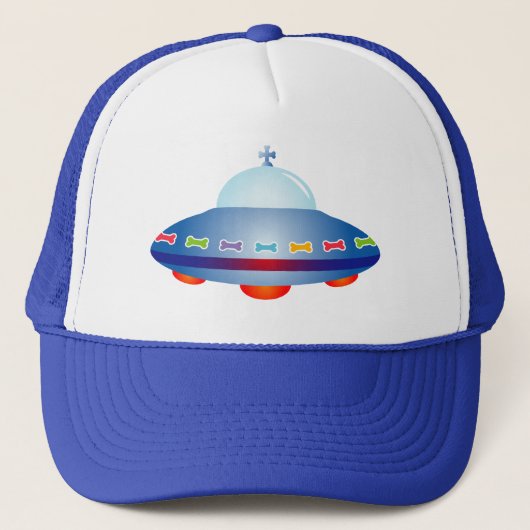UFO-ruimteschip Trucker Pet (Voorkant)