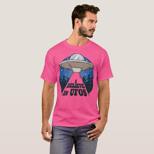 UFO’s voor aliens T-shirt (Voorkant volledig)