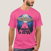 UFO’s voor aliens T-shirt (Voorkant)