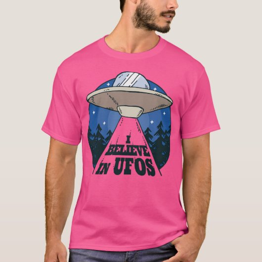 UFO’s voor aliens T-shirt (Voorkant)