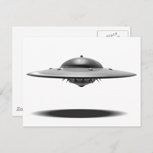 UFO Salamander Briefkaart (Voorkant / Achterkant)