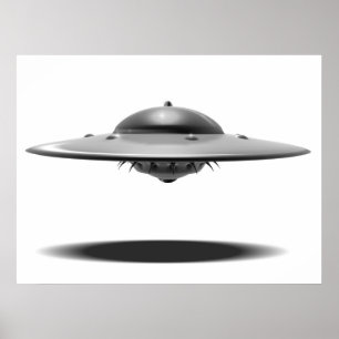 UFO Salamander Poster