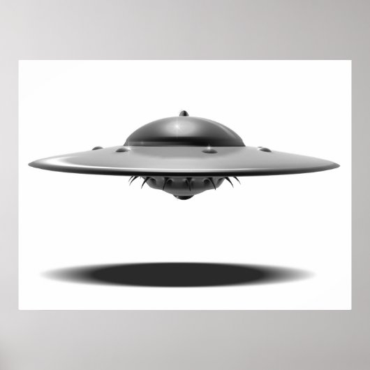 UFO Salamander Poster (Voorkant)