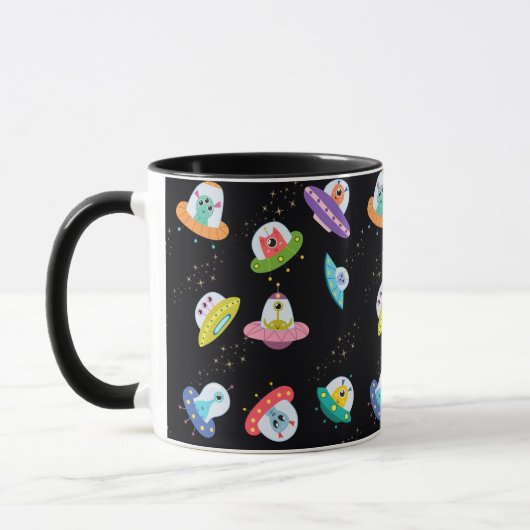 UFO SCHEPEN PATROON MOK (Links)