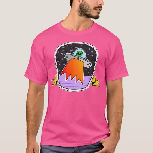 Ufo-schild T-shirt (Voorkant)