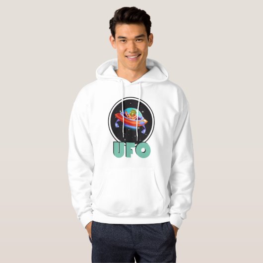 UFO SCHIP HOODIE (Voorkant volledig)