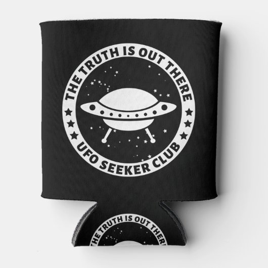 UFO Seeker Club Blikjeskoeler (Voorkant)