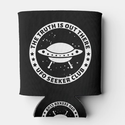 UFO Seeker Club Blikjeskoeler (Achterkant)