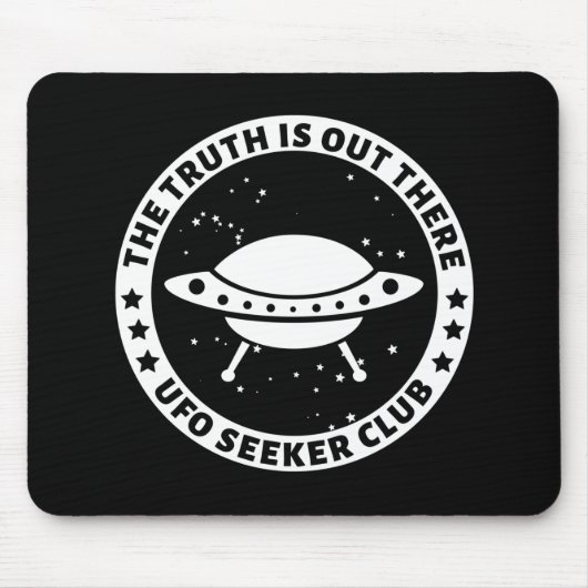 UFO Seeker Club Muismat (Voorkant)