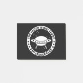 UFO Seeker Club Post-it® Notes (Voorkant)