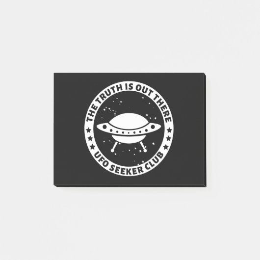 UFO Seeker Club Post-it® Notes (Voorkant)