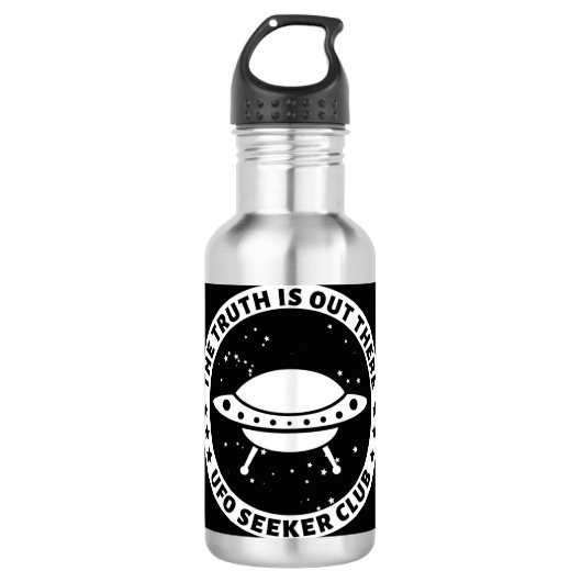 UFO Seeker Club Waterfles (Voorkant)