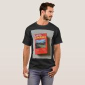 UFO SHIRT basic donker T-shirt (Voorkant volledig)
