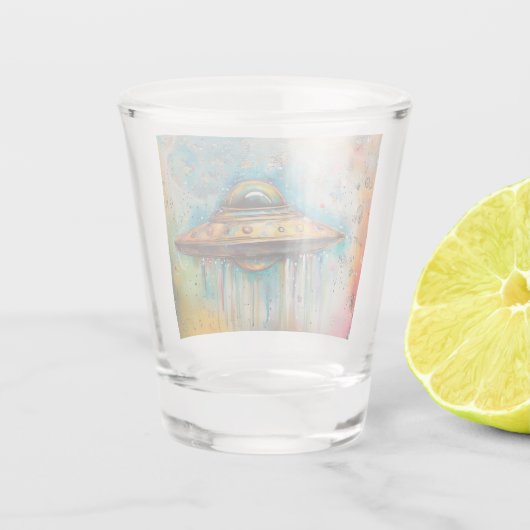 UFO SHOT GLAS (Achterkant)