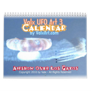 UFO-show over Los Gatos Kalender