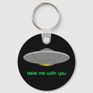 UFO-sleutelhanger - neem me mee met je mee Sleutelhanger