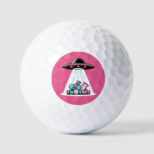 UFO Snoep Golfballen (Voorkant)