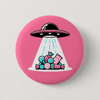 UFO-Snoep Ronde Button 5,7 Cm