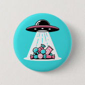 UFO-Snoep Ronde Button 5,7 Cm (Voorkant)