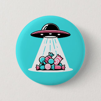 UFO-Snoep Ronde Button 5,7 Cm