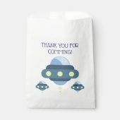 UFO Space Birthday party  Bedankzakje (Voorkant)