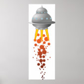 UFO-start Poster (Voorkant)
