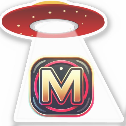 UFO Sticker (Voorkant)
