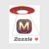 UFO Sticker (Vel)