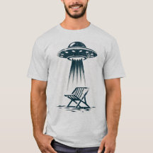 UFO-strandstoel - Grappige en leuke buitenaardse o