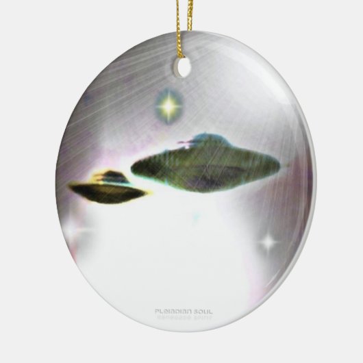 UFO Streaks van Licht Ornament (Links)