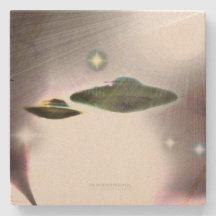 UFO Streaks van lichtsteen Onderzetter