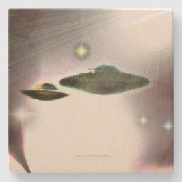 UFO Streaks van lichtsteen Onderzetter