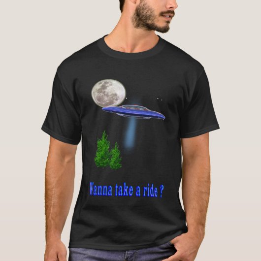 UFO t-shirrs T-shirt (Voorkant)