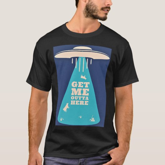 UFO te redden T-shirt (Voorkant)