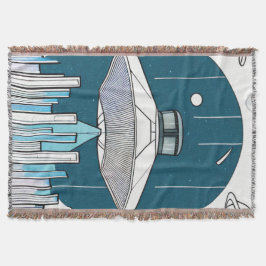 Ufo Throw Blanket Deken