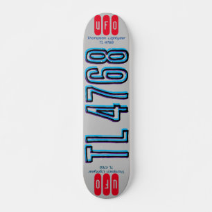 UFO TL4768 7 3/4" Skateboarddek Persoonlijk Skateboard