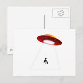 UFO Toilet Briefkaart (Voorkant / Achterkant)