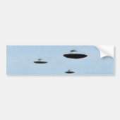 UFO Trio Bumpersticker (Voorkant)
