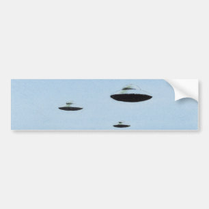 UFO Trio Bumpersticker