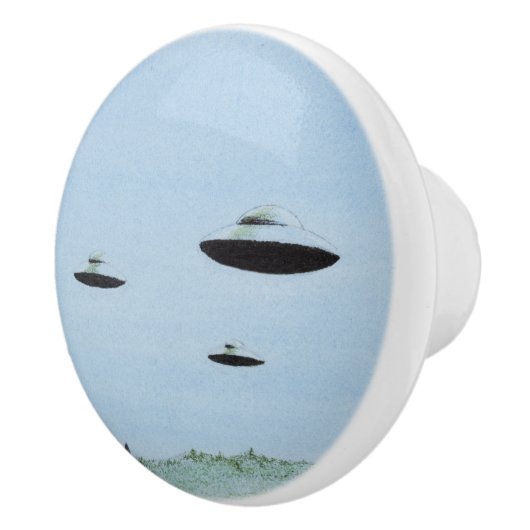 UFO Trio Keramische Knop (Rechts)