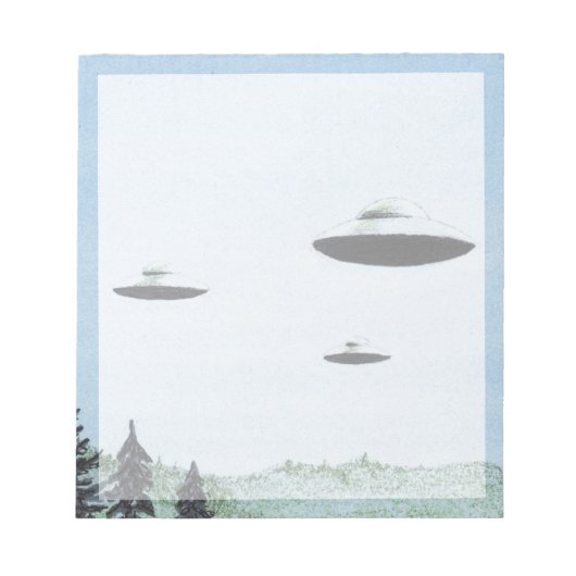 UFO Trio Notitieblok (Voorkant)