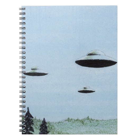 UFO Trio Notitieboek (Voorkant)
