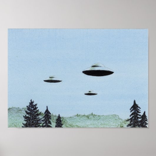 UFO Trio Poster (Voorkant)