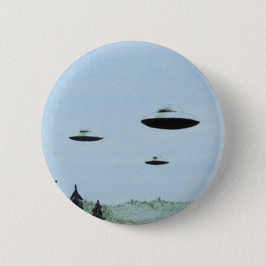 UFO Trio Ronde Button 5,7 Cm (Voorkant)