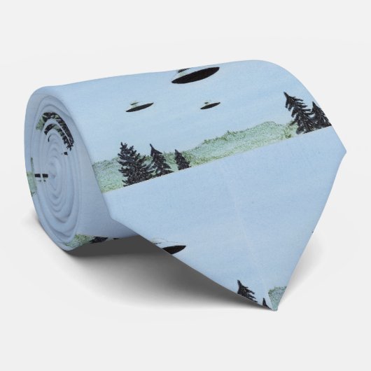 UFO Trio Stropdas (Opgerold)