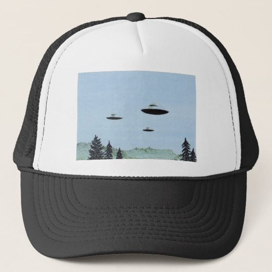 UFO Trio Trucker Pet (Voorkant)