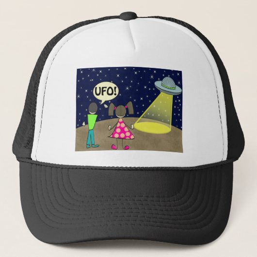 ufo trucker pet (Voorkant)