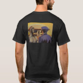 UFO TRUI Basic Donkere T-Shirt (Achterkant)